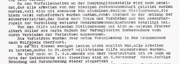 Die Koralmabrutschung am 7. 9. 1916 