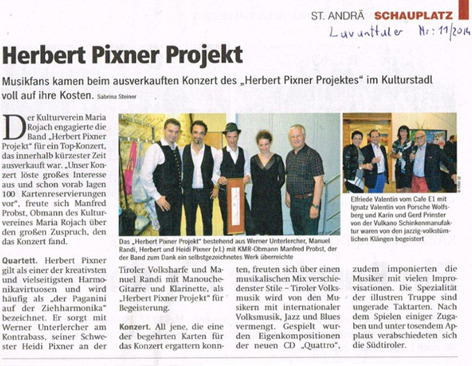 Pixner Konzert